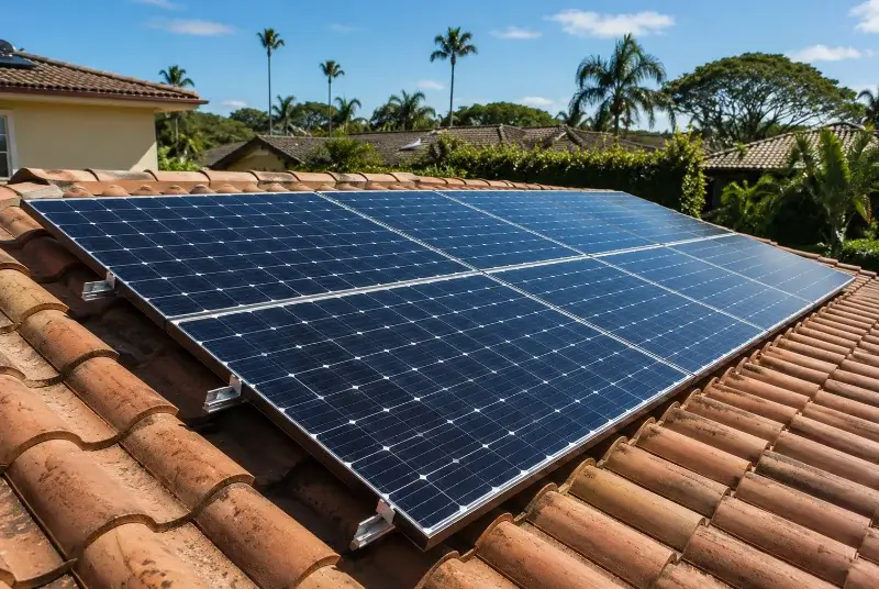 Installation de panneaux solaires à Boëge